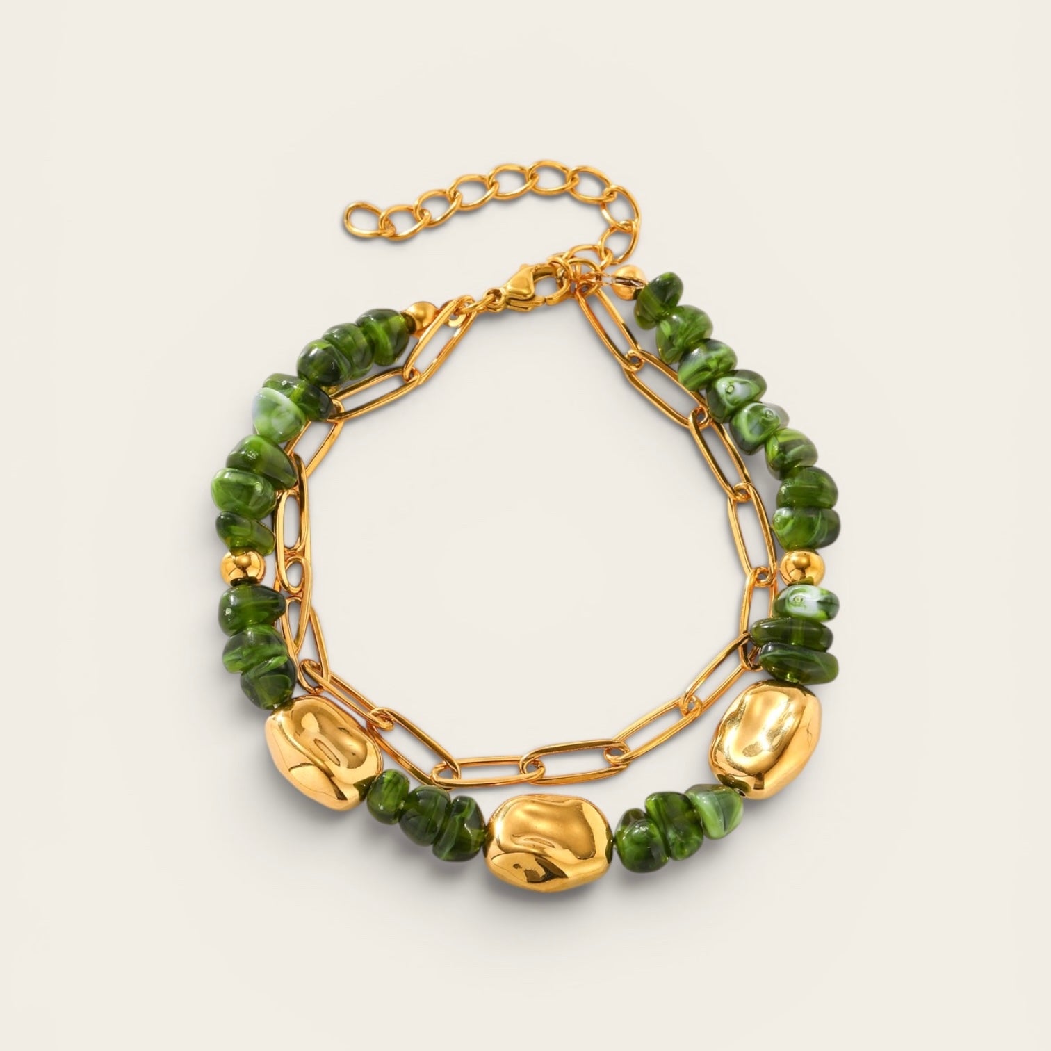Bracelet «Émeraude »