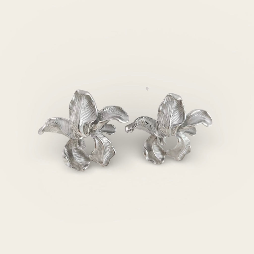 Boucles d’oreilles « Iris »