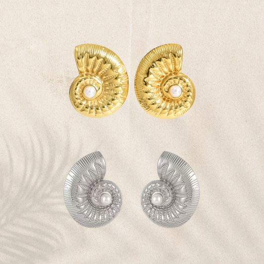 Boucles d’oreilles calypso 🐚