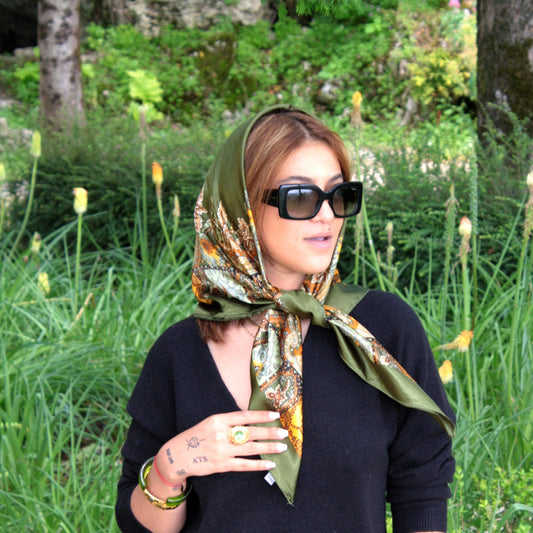 Foulard « Émeraude »