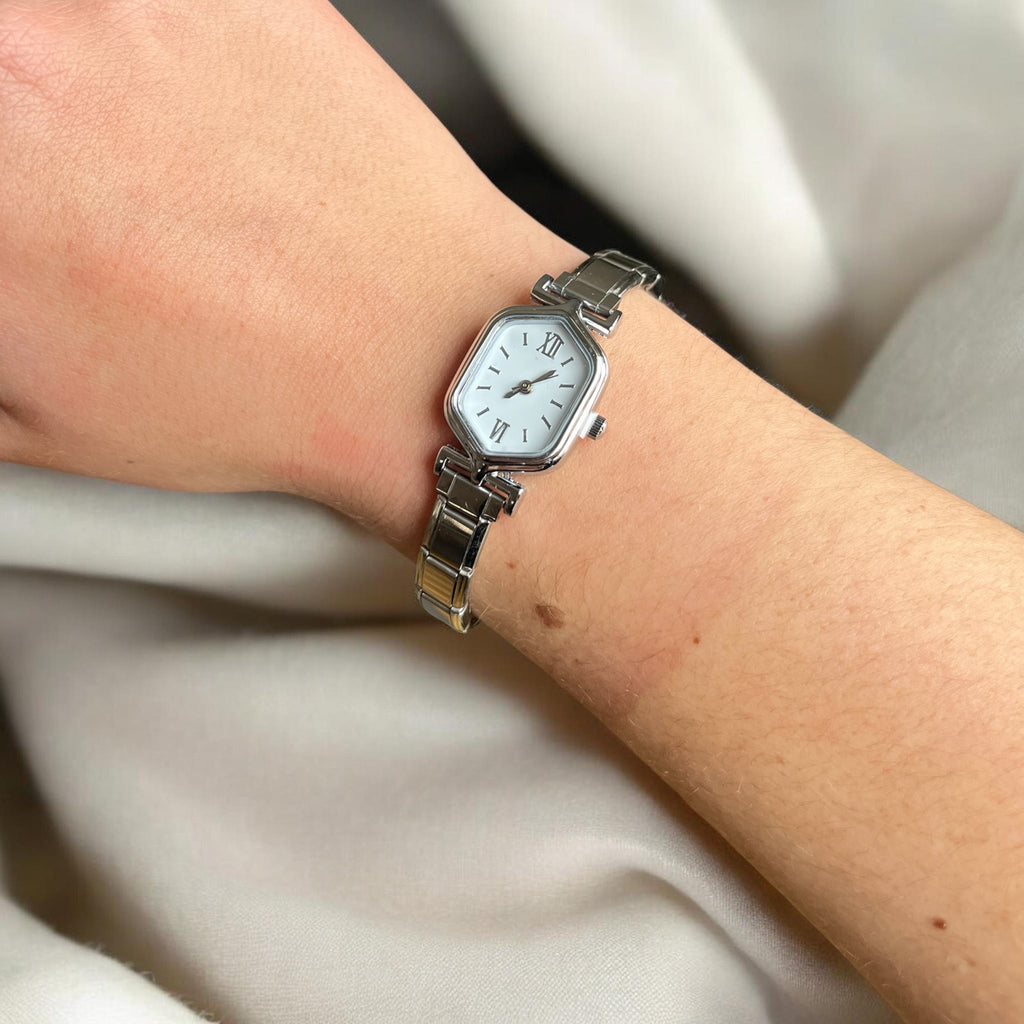 Montre « Éloïse » argentée